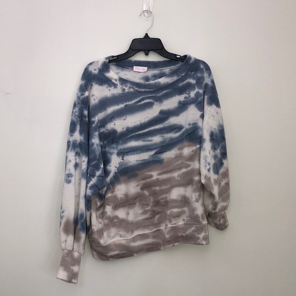 Tops - Pink Lily Tie dye Sweatshirt